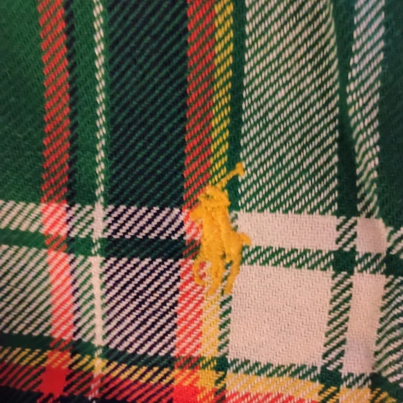 Ralph Lauren Green Plaid Men's Shirt